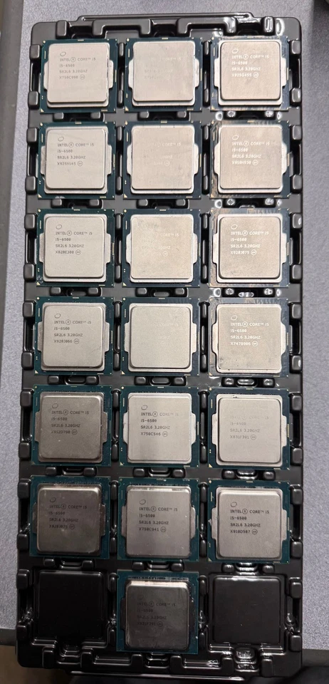 ***Lot of 19*** Intel i5 6500 3.2GHz Quad-Core LGA 1151 CPU SR2L6 Fully Tested - Image 1 of 1