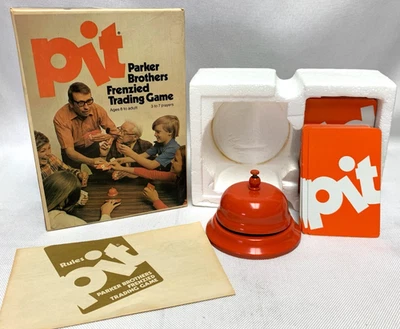 Vintage 1973 Pit Frenzied Trading Card Game Parker Brothers Complete In Box - Image 1 of 4