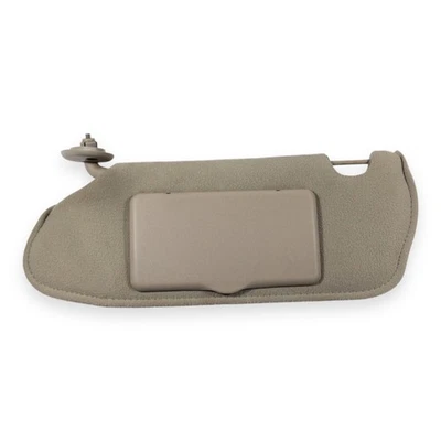 2003-2007 Saturn Ion Driver Left Side Sun Visor Beige Cloth - Image 1 of 4