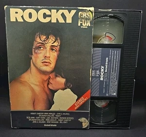 Drawer Box Slide Rocky VHS Movie CBS Fox Big Box - Picture 1 of 6