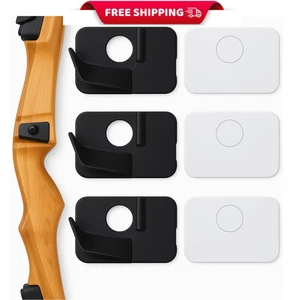 Arrow Rest for Compound Bows - 3Pcs Plastic Bow and Arrow Rests Recurve Bow Rest - Picture 1 of 9