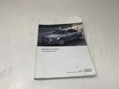 Audi A4 2013 manual del propietario OEM OM04218 Foto 1 de 4