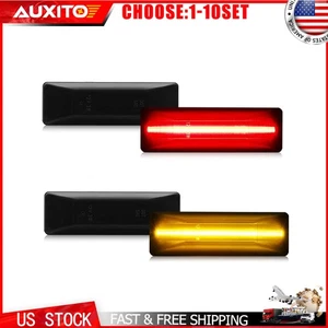 Smoked LED Fender Side Marker Light For 94-02 Dodge Ram 1500 3500 Dually 4-20X - Picture 1 of 41