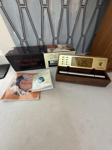 2001 The Digital Zen Alarm Clock Made By Now And Zen Original First Edition READ - Picture 1 of 9