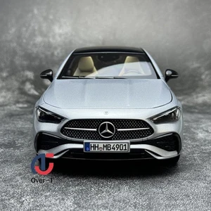 NOREV 1/18 Mercedes Benz CLE C-Class E-Class Silver Coupe Alloy Car Model - Picture 1 of 8