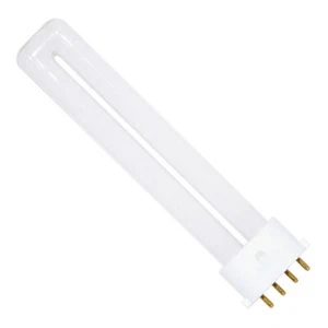 Sylvania 20313 CF9DS/E/827 9W T4 Single Tube CFL 4pin 2G7 2700k Warm White - Picture 1 of 3