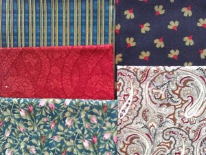 Civil War Quilters Stashbuilder 5 Fat Quarters OOP Judie Rothermel & More - Picture 1 of 1