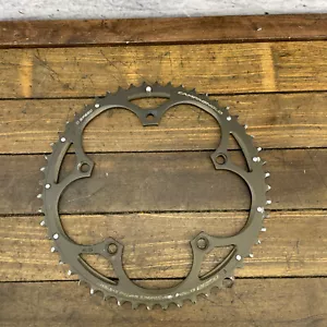 Campagnolo Athena 11s Chainring 52 Tooth 52/39 135 BCD 52t Alloy Italy Vintage - Picture 1 of 12