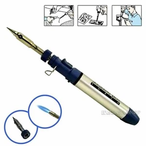 MINI CANNELLO A GAS X STAGNA SALDATORE BRUCIATORE FIAMMA OSSIDRICA RICARICABILE - Foto 1 di 3