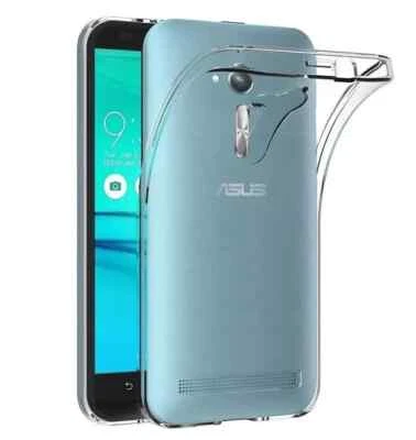 CUSTODIA SLIM COVER TRASPARENTE in SILICONE TPU per ASUS ZENFONE GO ZB551KL - Immagine 1 di 3