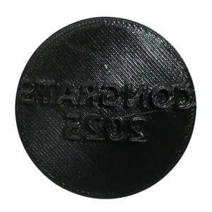 CONGRATS 2025 GRADUATE GRADUATION COOKIE STAMP EMBOSSER MADE IN USA PR4990 - Picture 1 of 8