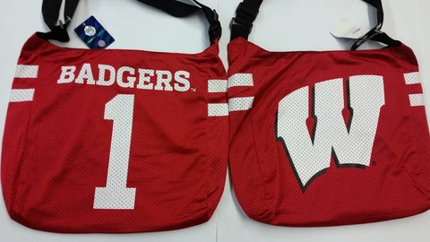 NCAA Wisconsin Badgers Tote Bag, NEW Cover