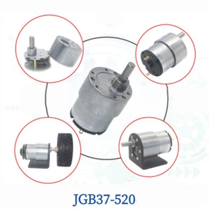 DC6V 12V 24V Gear Motor High Torque Electric Micro Speed Reduction Geared Motor - Picture 1 of 7