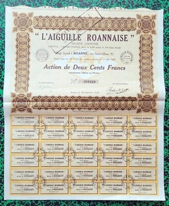 Dépt 42 - Roanne 92 Rue Saint Alban - Déco Secteur de la Bonneterie - 30/09/1929 - Bild 1 von 1
