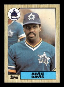 1987 Topps Alvin Davis   #235