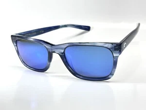 Costa Del Mar Tybee ocean currents frame blue mirror 580 glass lens NEW - Picture 1 of 6