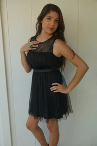 Mimi Chica Black Dress NEW RN 0101070 STYLE 00BY596 - Picture 1 of 8