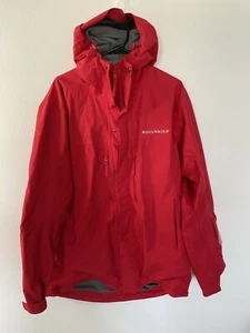 Silversea Traveler Expeditions Fleece Coat Jacket Medium Red Mens All Weather - Picture 1 of 16