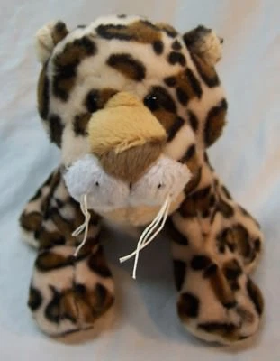 GANZ Webkinz SOFT SPOTTED LEOPARD CAT 7" Plush Stuffed Animal TOY - Image 1 of 4