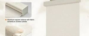 METechs Cream Natural Woven Cordless Light Filtering Roller Shades – Bamboo Look - Picture 1 of 6