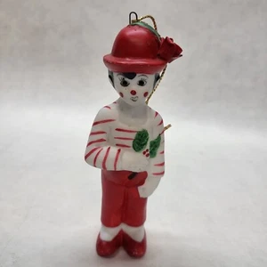 Vintage Porzellan italienische Clown Figur/Ornament 4 1/2" groß - Bild 1 von 8