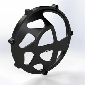 Ducati Kbike Kupplung Kupplungsdeckel "Race" schwarz NEU - clutch cover NEW - Picture 1 of 1
