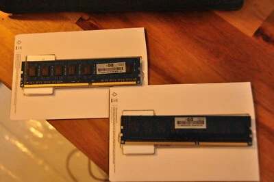 HP Elpida/Hynix 3GB (1x1GB, 1x2GB) DDR3 PC3-10600 RAM Memory Desktop PC 240pin - Image 1 of 4