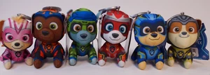 Paw Patrol The Mighty Movie 4" Pups Plush Figure Complete Set of 6 New 2023 - Picture 1 of 8