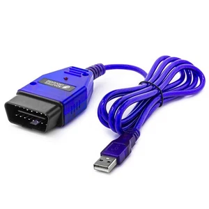 KFZ Auto OBD 2 II 16pol USB Interface Kabel Service Stecker Adapter - Picture 1 of 2