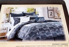 Tommy Bahama Indigo Ombre Euro Pillow Sham Blue - Msrp $80