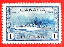 Canada Stamp # 262 "Tribal Class Destroyer" MH CV$80