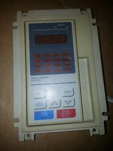 Yaskawa JVOP-130P Digital Operator Keypad Interface Remote w/ ISCT21007 Bracket  - Picture 1 of 3