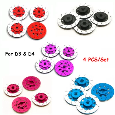 4Pcs Alloy Sport Edition Brake Disc 5Color For RC Sakura D3 D4 Drift Racing Cars - Image 1 of 4
