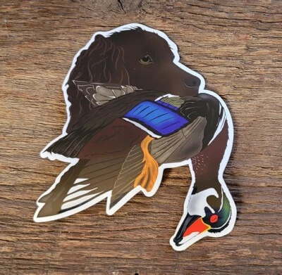 MOUNTAIN CREEK ANGLERS BOYKIN SPANIEL stickers decals bird dog labs waterfowl ducks