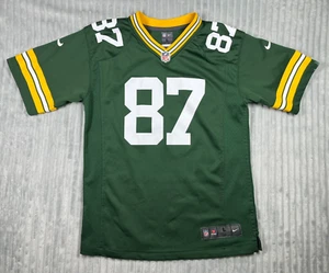 Nike Football Jersey Youth Unisex L NFL Green Bay Packers Jordy Nelson *Flaw - Picture 1 of 17