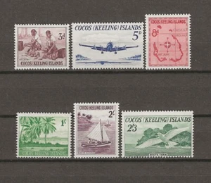COCOS (KEELING) ISLANDS 1963 SG 1/6 MNH - Picture 1 of 2
