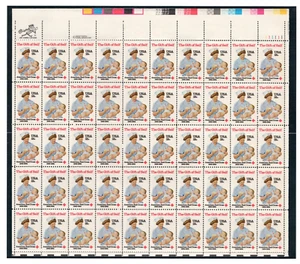 Scott #1910 Gift of Self (Red Cross) Sheet of 50 Stamps - MNH in mount - Picture 1 of 4