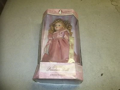 Collectible Memories Porcelain Doll, Limited Edition 0-376886-115 - Image 1 of 4