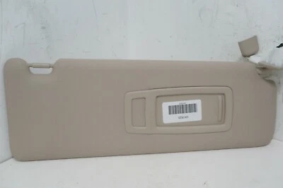 BMW 328i 2012-2016 pasajero derecho parasol parasol beige 7322294-05 OEM Foto 1 de 4
