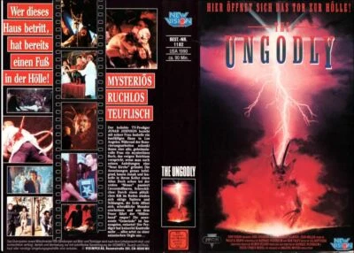 VHS RARITÄT: THE UNGODLY  (1991)  ab 18  - Bild 1 von 3
