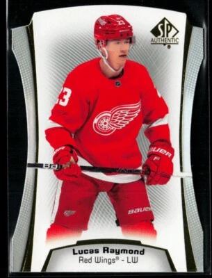 2021-22 SP Authentic Die Cuts #DC-2 Lucas Raymond RC - Image 1 of 2