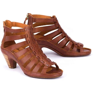 Womens Pikolinos Java Cuero Leather Heel Sandals - size 41 - Picture 1 of 5