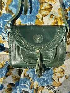 Borsa a tracolla vintage Patricia Nash Camila in pelle borsa sempreverde - Foto 1 di 21