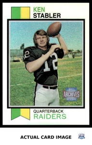 2001 Topps Archives Reserve #487 KEN STABLER Oakland Raiders Set-Break HOF NM - Picture 1 of 4