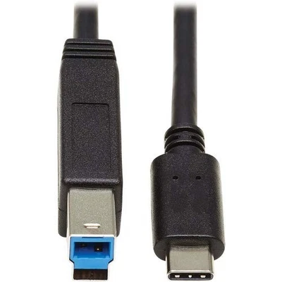 Tripp Lite USB C to USB Type B Cable USB Type C 3.1 Gen 2, 10 Gbps M/M 20in - Image 1 of 4