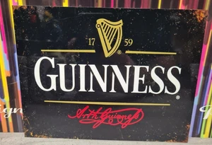 Guinness stout metal sign {10} - Picture 1 of 1