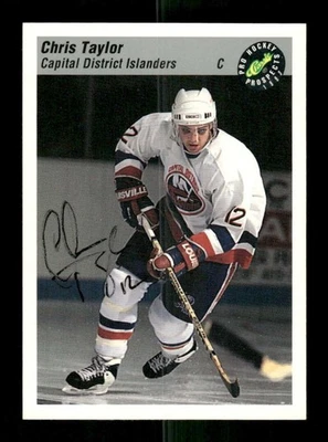 1993 Classic Pro Hockey Prospects 113 Chris Taylor signed auto autogr ID: 133158 - Image 1 of 2