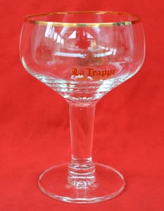 BELGISCHES BIER: LA TRAPPE - TRAPPISTENBIER GLAS - EIN VINTAGE ARTIKEL - KLANGER ZUSTAND - Bild 1 von 3