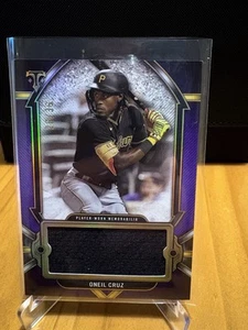 2024 Topps Triple Threads Jumbo Amethyst Oneil Cruz PATCH /36 - Picture 1 of 3