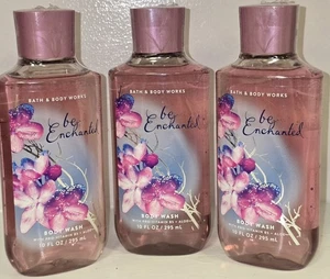 3 PACK BATH & BODY WORKS Be Enchanted Shower Gel 10 oz ALL SEALED BOTTLES - Picture 1 of 2